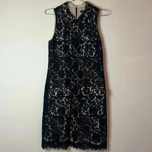 J Crew  Lace Overlay Sheath Dress